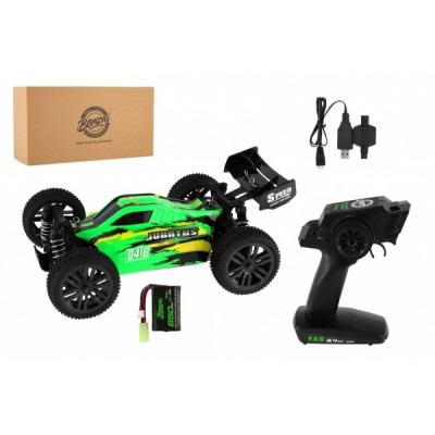 Auto RC Buggy Bonzai Jubatus terénne 30cm plast zelené 2,4 GHz na bat. +2xdob. pack v