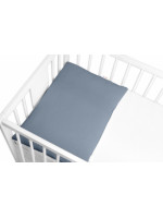 Mušelínový vankúšik s výplňou 40 x 60 cm, Baby Nellys, Maxi, denim