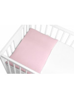Mušelínový vankúšik s výplňou 40 x 60 cm, Baby Nellys, Maxi, ružový
