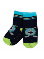 Detské ponožky s ABS Príšerky - granát