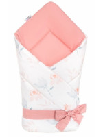 Zavinovačka pre bábätko Zvonček, 70x70 cm, púdrová