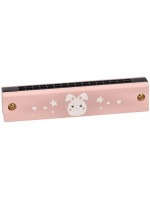 Fúkacia harmonika Adam Toys, Králiček - ružová