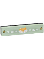 Fúkacia harmonika Adam Toys, Lišiak - modrá