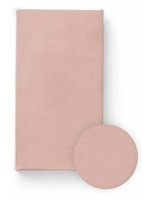 Prestieradlo do postieľky, bavlna, ružové, 120 x 60 cm