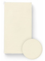 Prestieradlo do postieľky, bavlna, kremové, 120 x 60 cm