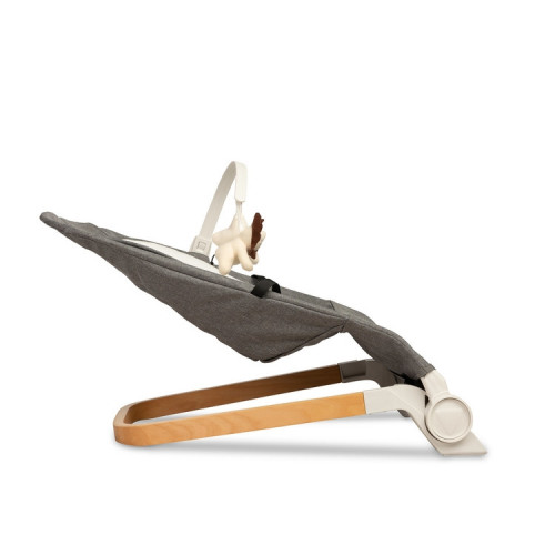 Dojčenské lehátko, ergonomické Pine - šedé