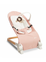 Dojčenské lehátko, ergonomické Pine - ružové