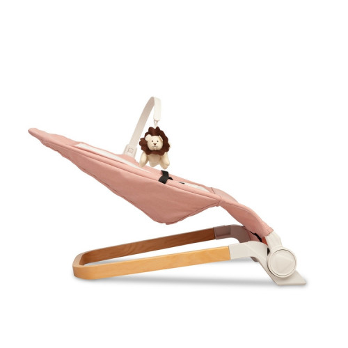 Dojčenské lehátko, ergonomické Pine - ružové