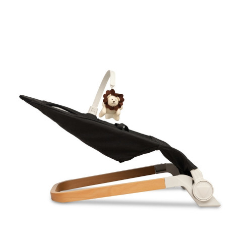 Dojčenské lehátko, ergonomické Pine - čierne