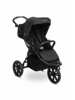 Športový kočík trojkolka Lima - čierny