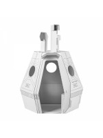 Kartónová, záchranná vesmírna raketa, modul