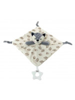 Prítulníček, maznáčik s hryzátkom Lišiak - krémový