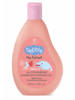 Detský šampón a sprchový gél 2v1 Jahoda - 250ml