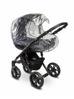 Pláštenka na hlboký kočík, univerzálna, transparentná