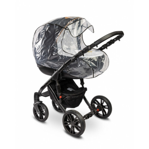 Pláštenka na hlboký kočík, univerzálna, transparentná