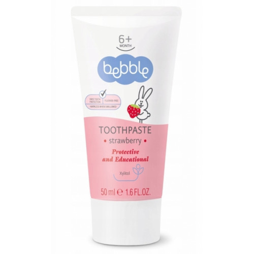 Detská zubná pasta - jahôdka, 50 ml