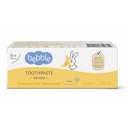 Detská zubná pasta - banán, 50 ml