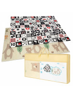 Skladacia penová podložka obojstranná, 200x150x1 cm - Bear