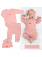 Rastúca 3dielna sada pre bábätko Nature - koralová