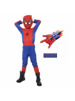 Detský kostým Spiderman s vystrelovákom 122-134 L