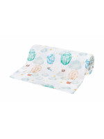 Bambusová plienka 75x75cm, lux, Balóny