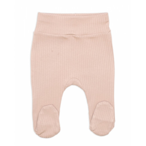 Zavinovacie, rebrované dojčenské body + polodupačky Ovečka 2D, béžová