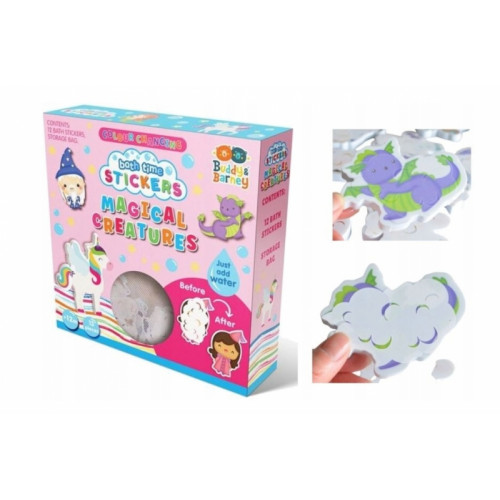 Vodolepky do kúpeľa + sieťka - Kúzelné stvorenia