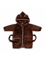 Detský župan, župan Medvedík - hnedý