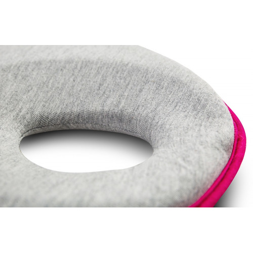 Ergonomický, tvarujúci vankúšik pre bábätko - šedý, ružový