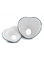 Ergonomický, tvarujúci vankúšik pre bábätko - šedý, grafit