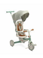 Detská trojkolka 3v1 Faro - zelená
