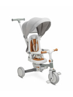 Detská trojkolka 3v1 Faro - šedá