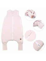 Teplý spací vak so zahrnovacími nohavičkami, Soft Hand Made, pudrovo ružový, veľ. M