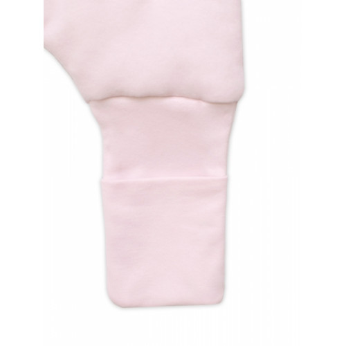 Teplý spací vak so zahrnovacími nohavičkami, Soft Hand Made, pudrovo ružový, veľ. M