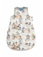 Spací vak mušelín, bavlna, Dráčik, 70x45cm, S - jeans