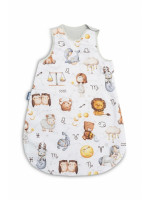 Spací vak mušelín, bavlna, Zverokruh, 70x45cm, S - šedý