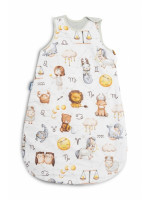 Spací vak mušelín, bavlna, Zverokruh, 80x50cm, M - šedý