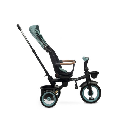 Multifunkčná detská trojkolka SABER - modrá, čierna