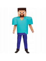 Detský kostým Minecraft Steve 128-134 L