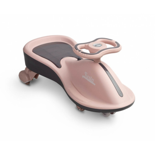 Gravitačné jazdítko, odrážadlo, Fiesta - béžové, purple