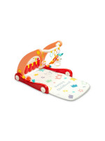 Chodítko pre deti, hracia deka, 2v1 - ružové