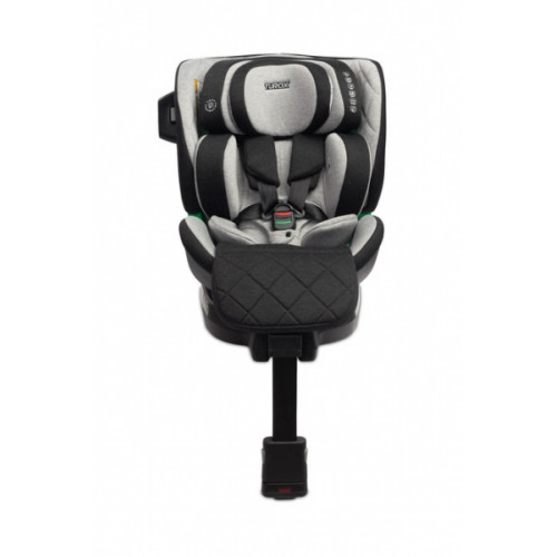 Autosedačka s isofixom TUROX 40-150cm, I-Size, šedá