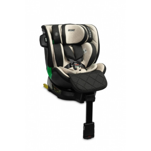 Autosedačka s isofixom TUROX 40-150cm, I-Size, béžová