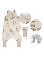 Spací vak so zahrnovacími nohavičkami  Baby Giraffe, veľ. S, 68/86