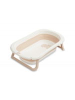 Skladacia vanička Foldi - béžová, biela