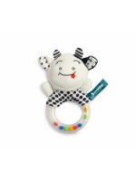 Senzorická hrkálka black&white - Kravička