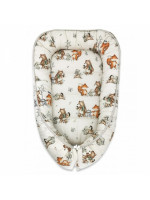 Hniezdočko, kokon pre bábätko, bavlna, Friends time - latte