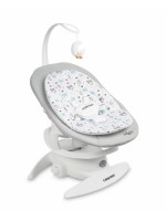 Elektrické hojdačka Noco 2v1 - sivé