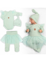 Rastúca súprava 3D Lux, Sweet Angel - mätová, 68/74