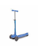 Kolobežka pre deti, 3 kolesová carbon - modrá